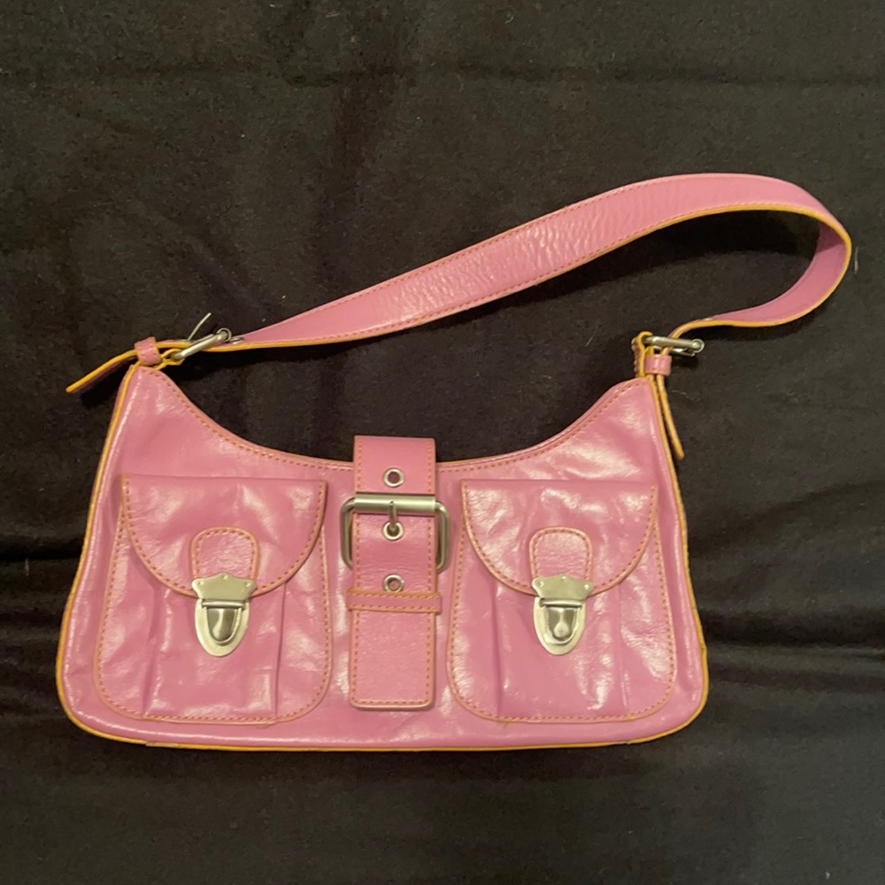 Cute leather hand bag